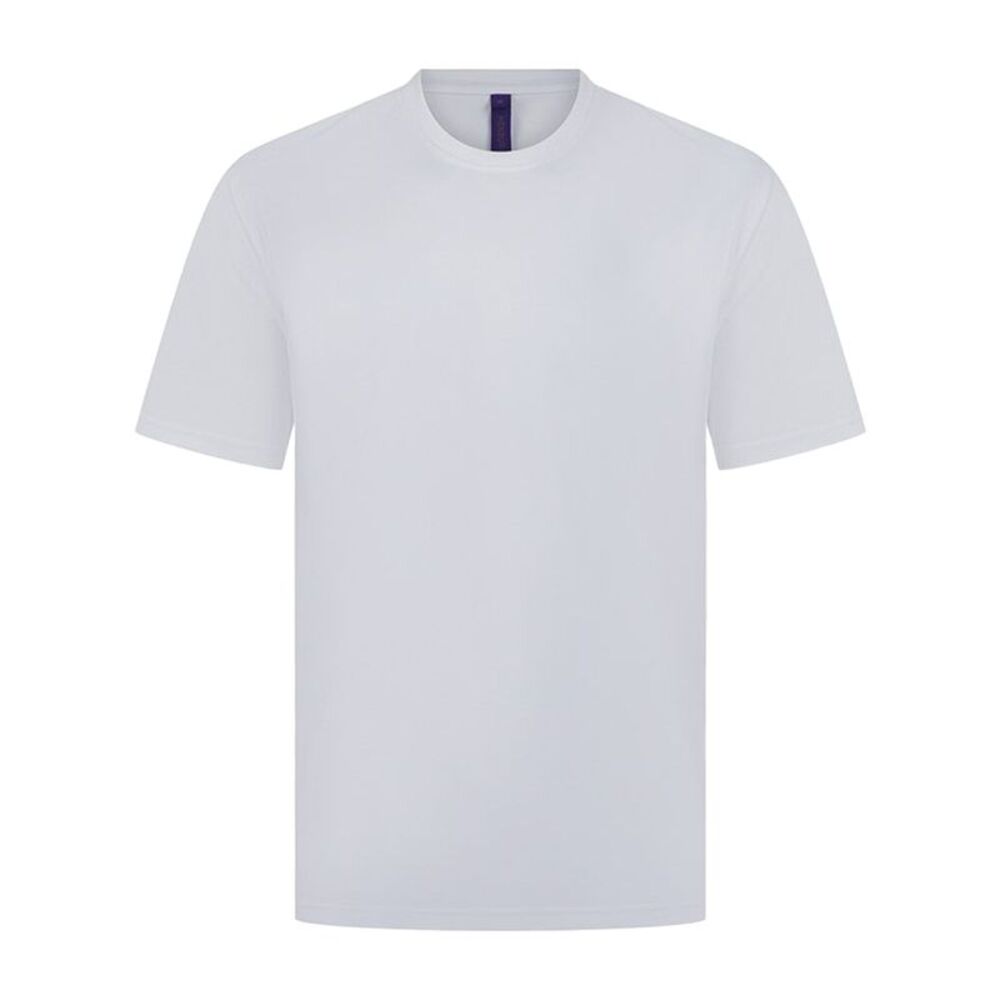 Henbury Unisex Adult CoolPlus Moisture Wicking T-Shirt / White